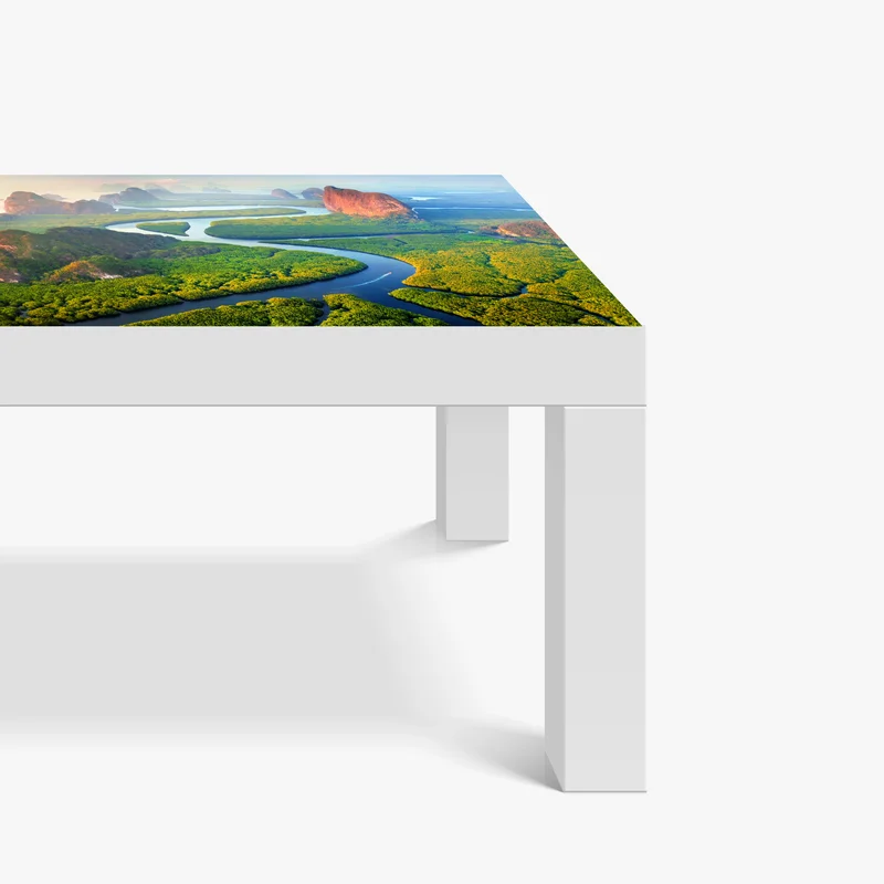 Tischaufkleber und Schreibtischaufkleber sonnenaufgang über der Phang Nga Bucht