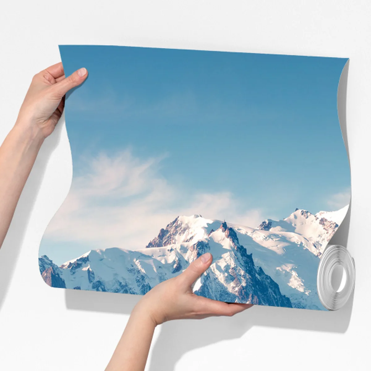 Fototapeta panorama Mont Blanc odbita w Lac Blanc Fototapeta panorama Mont Blanc odbita w Lac Blanc