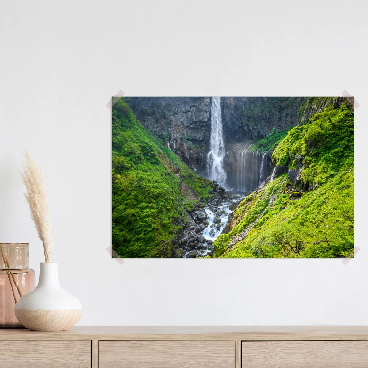 Poster Kegon wasserfall Nikko landschaft Poster Kegon wasserfall Nikko landschaft
