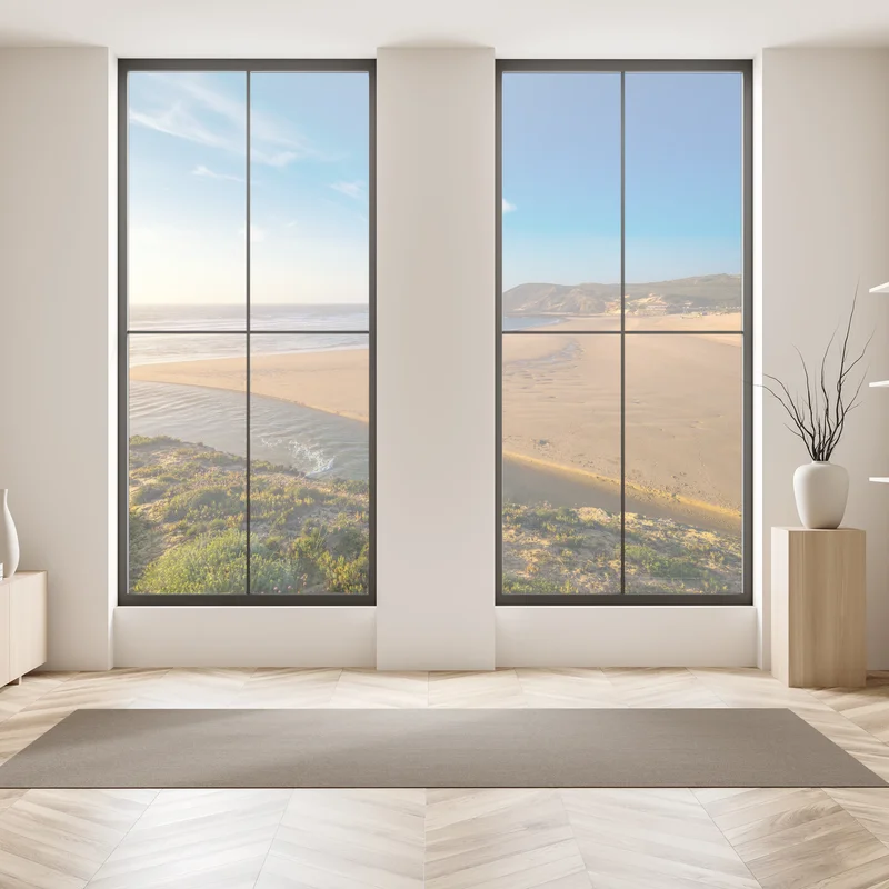 Fensteraufkleber Praia da Amoreira panoramablick