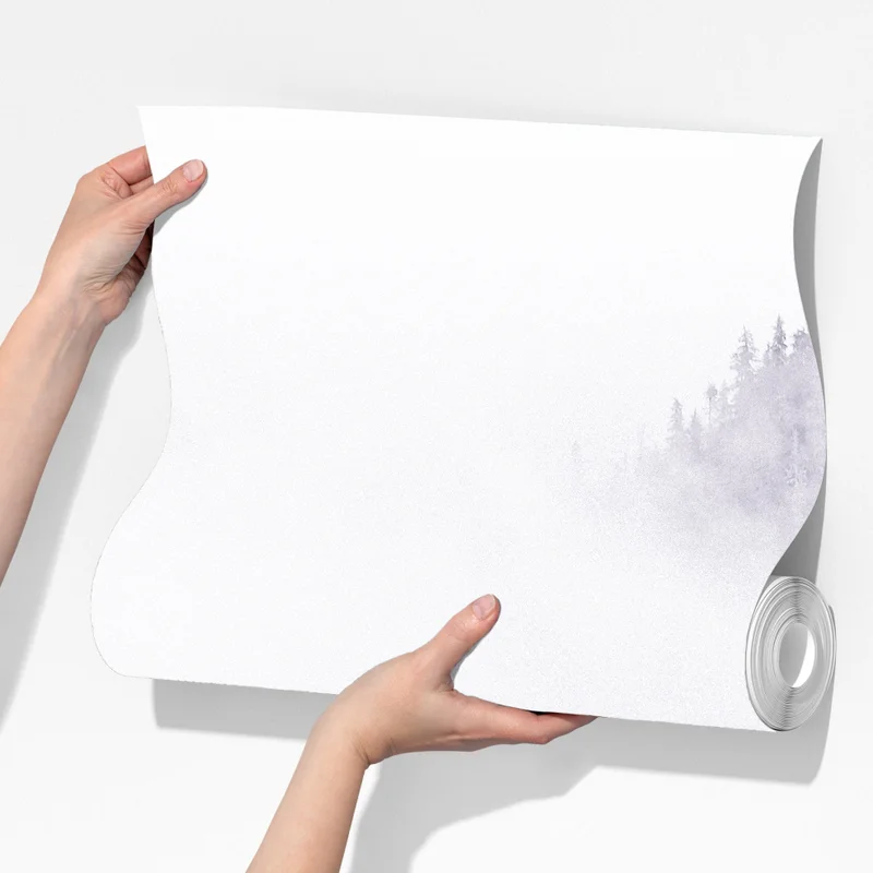 Fototapete nebliger immergrüner wald Fototapete nebliger immergrüner wald