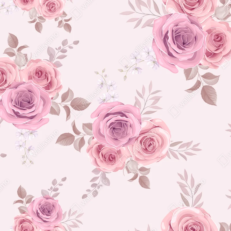 Laptop-Aufkleber zartes rosa rosenmuster Laptop-Aufkleber zartes rosa rosenmuster