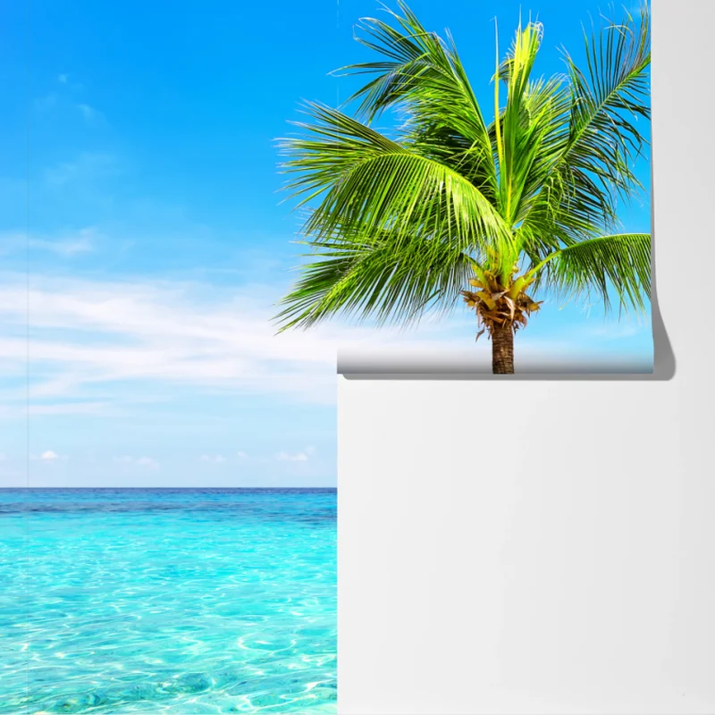 Fototapeta tropikalna palma w Punta Cana Fototapeta tropikalna palma w Punta Cana