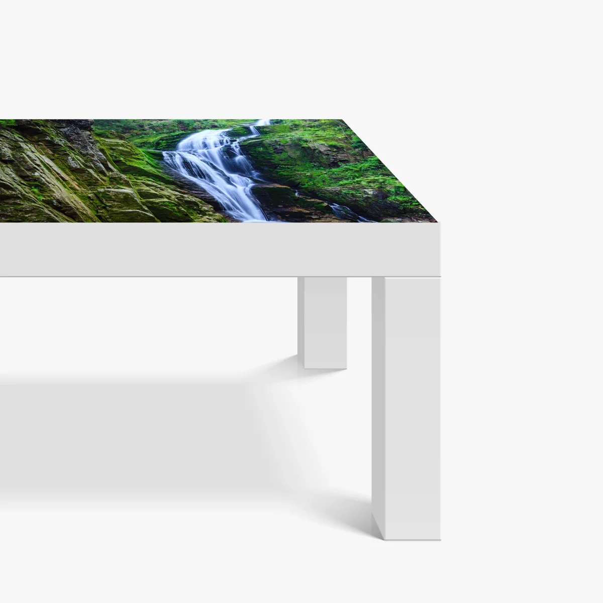 Tischaufkleber und Schreibtischaufkleber wasserfall Kamienczyk im Riesengebirge Tischaufkleber und Schreibtischaufkleber wasserfall Kamienczyk im Riesengebirge