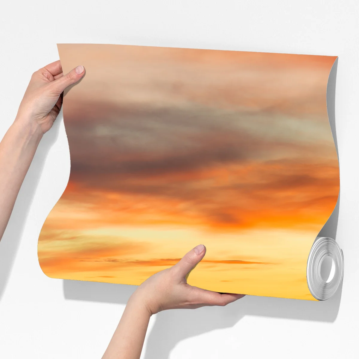 Fototapete Las Vegas skyline bei sonnenuntergang Fototapete Las Vegas skyline bei sonnenuntergang