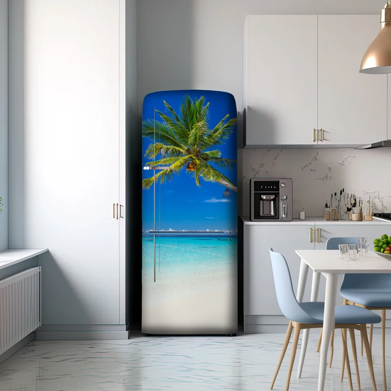 Kühlschrankaufkleber tropischer strand in Thailand