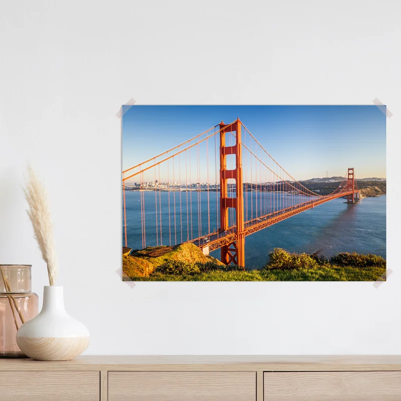 Poster panoramablick auf die Golden Gate Bridge Poster panoramablick auf die Golden Gate Bridge