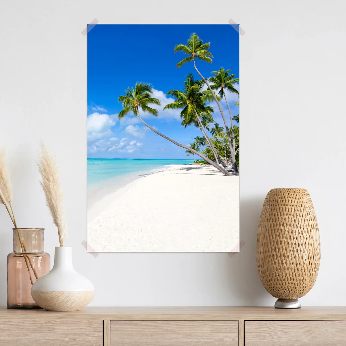 Poster tropischer palmenstrand Poster tropischer palmenstrand