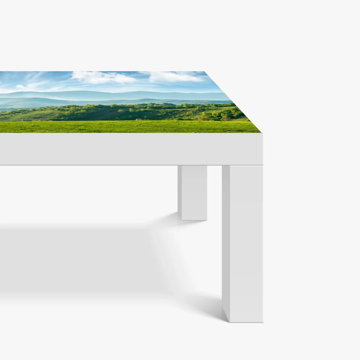 Tischaufkleber und Schreibtischaufkleber frühlingspanorama rumänische berge Tischaufkleber und Schreibtischaufkleber frühlingspanorama rumänische berge