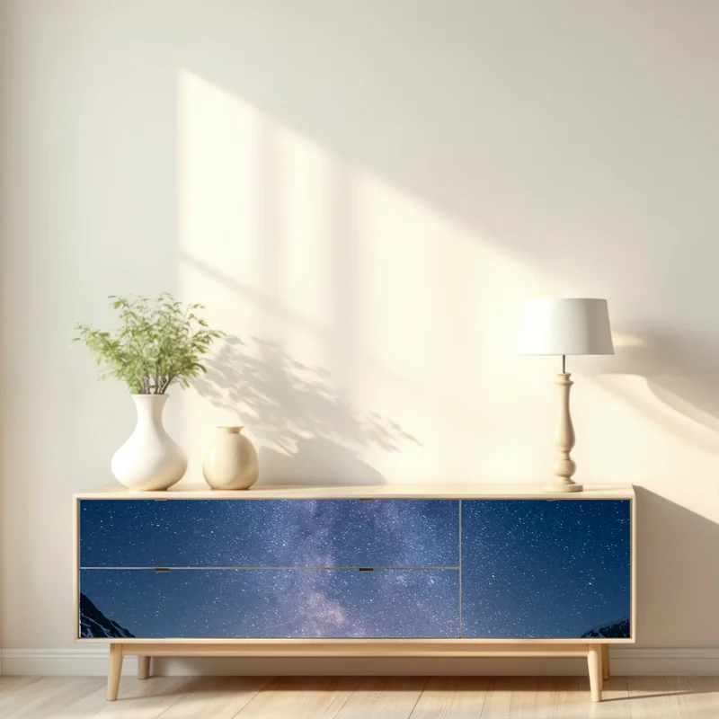 Repositionierbarer Aufkleber weg zur milchstraße Repositionierbarer Aufkleber weg zur milchstraße