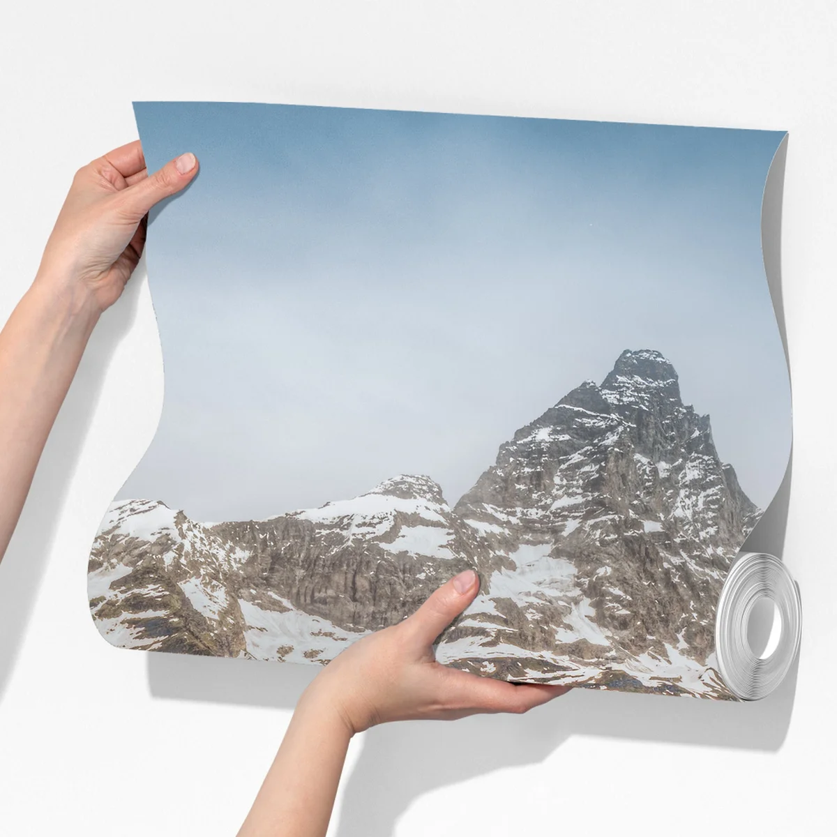 Fototapete türkisfarbener alpensee bei Cervinia Fototapete türkisfarbener alpensee bei Cervinia