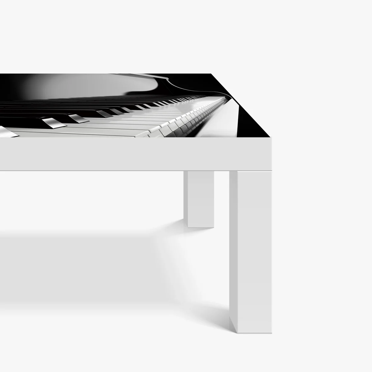 Tischaufkleber und Schreibtischaufkleber elegante schwarzweiß klaviertasten Tischaufkleber und Schreibtischaufkleber elegante schwarzweiß klaviertasten