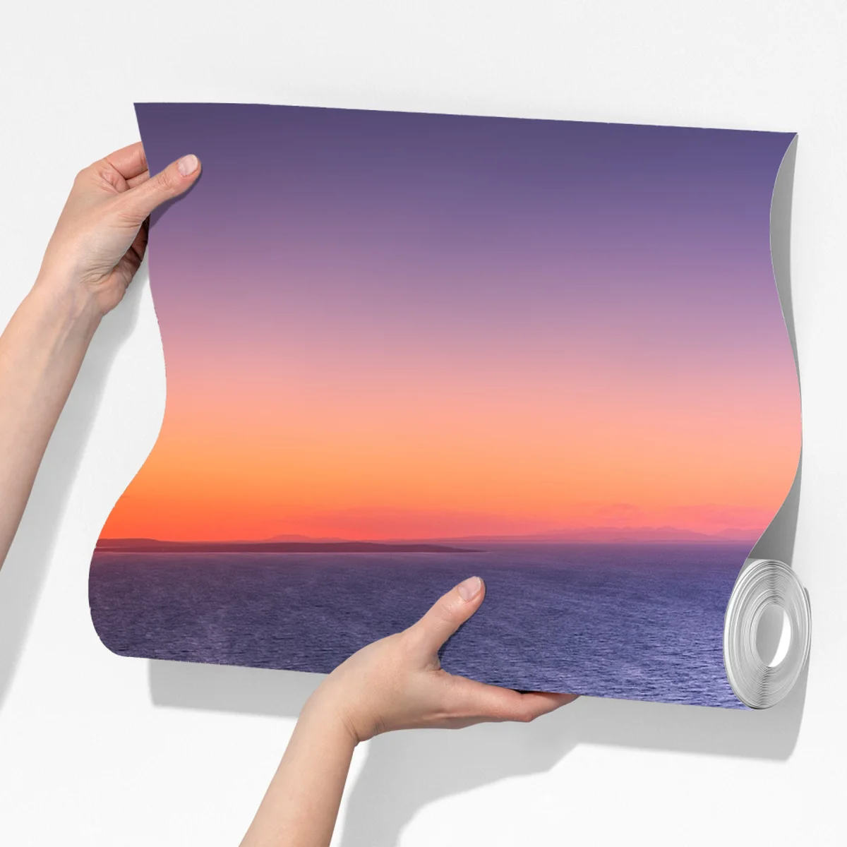 Fototapete sonnenuntergang über zerklüfteten küstenklippen Fototapete sonnenuntergang über zerklüfteten küstenklippen