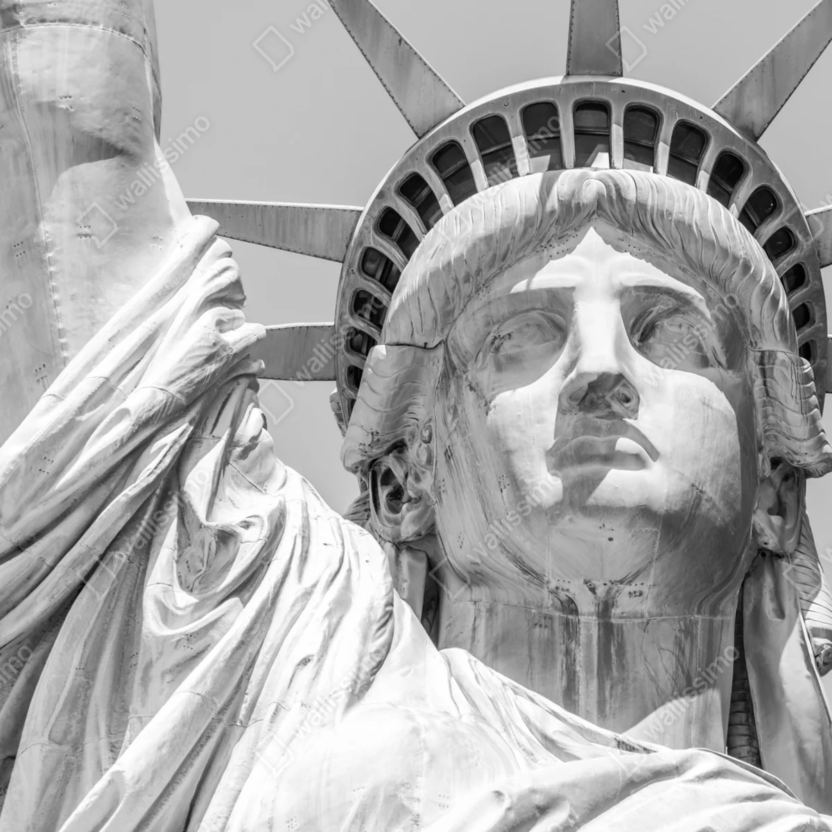 Schrankaufkleber Freiheitsstatue nahaufnahme Schrankaufkleber Freiheitsstatue nahaufnahme