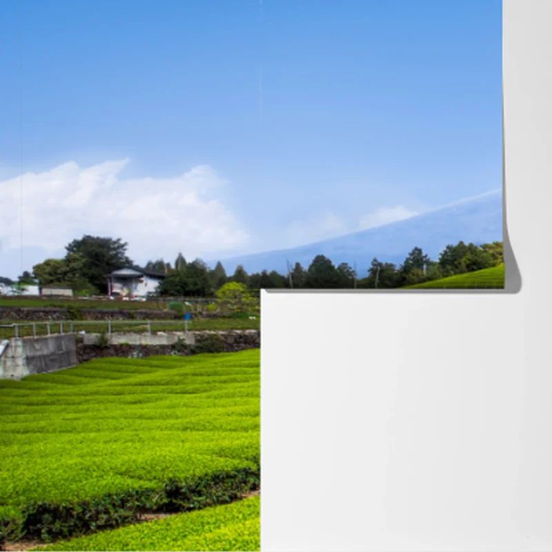 Fototapete üppige teefelder am fuß von Mount Fuji Fototapete üppige teefelder am fuß von Mount Fuji