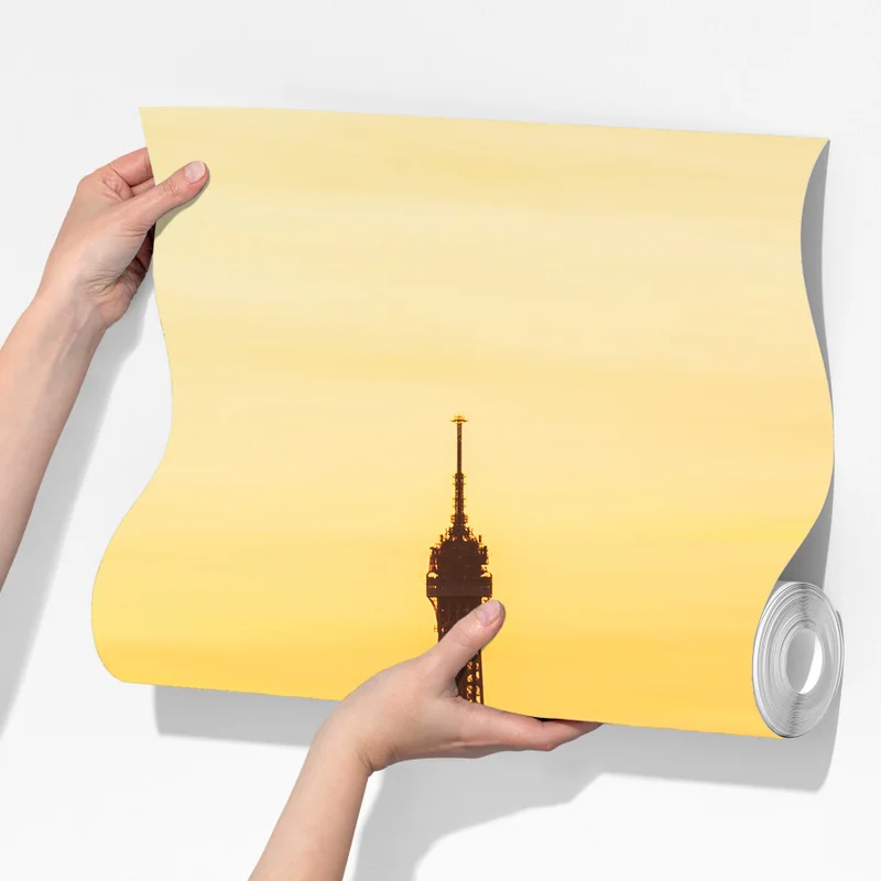 Fototapete Paris sonnenuntergang mit Eiffelturm Fototapete Paris sonnenuntergang mit Eiffelturm