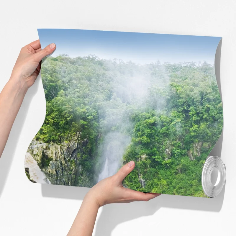 Fototapeta wodospad Barron Falls w tropikalnym lesie Fototapeta wodospad Barron Falls w tropikalnym lesie