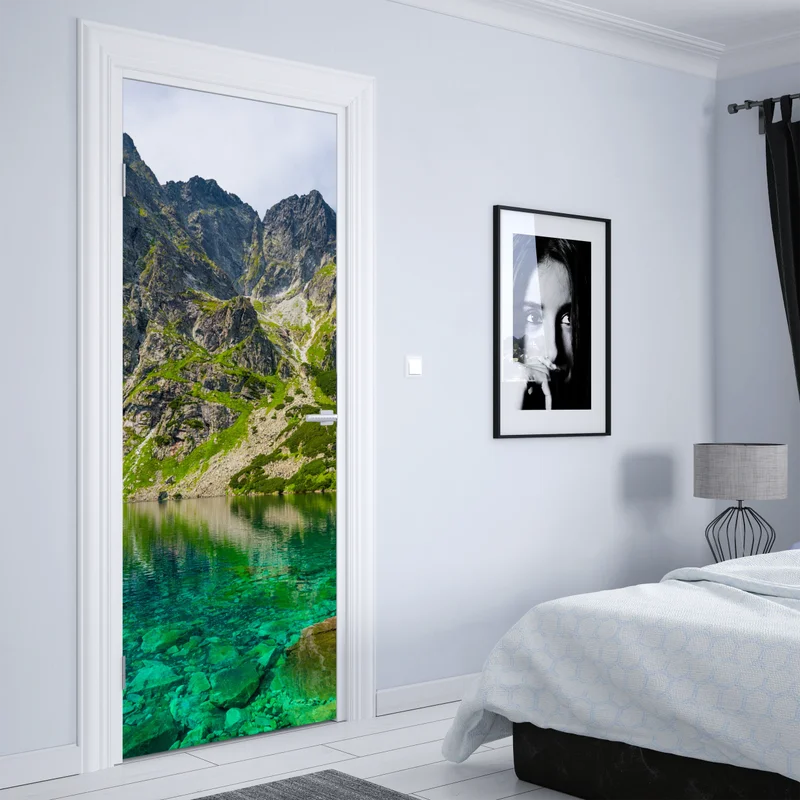 Türaufkleber Czarny Staw bergreflexion