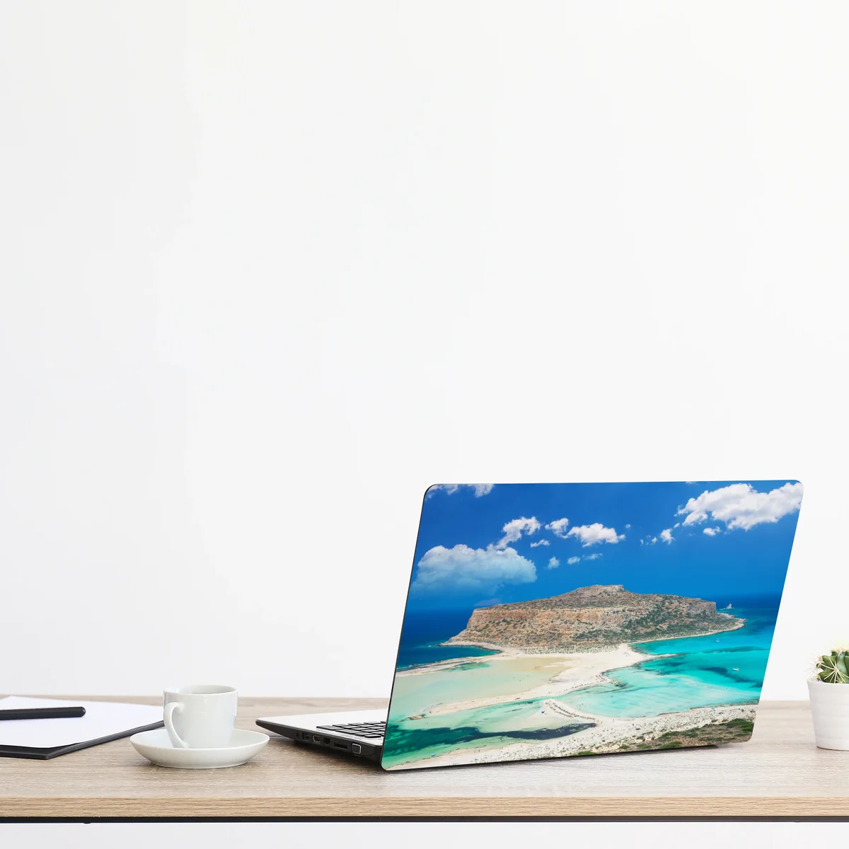 Laptop-Aufkleber Balos strand und türkislagune Laptop-Aufkleber Balos strand und türkislagune