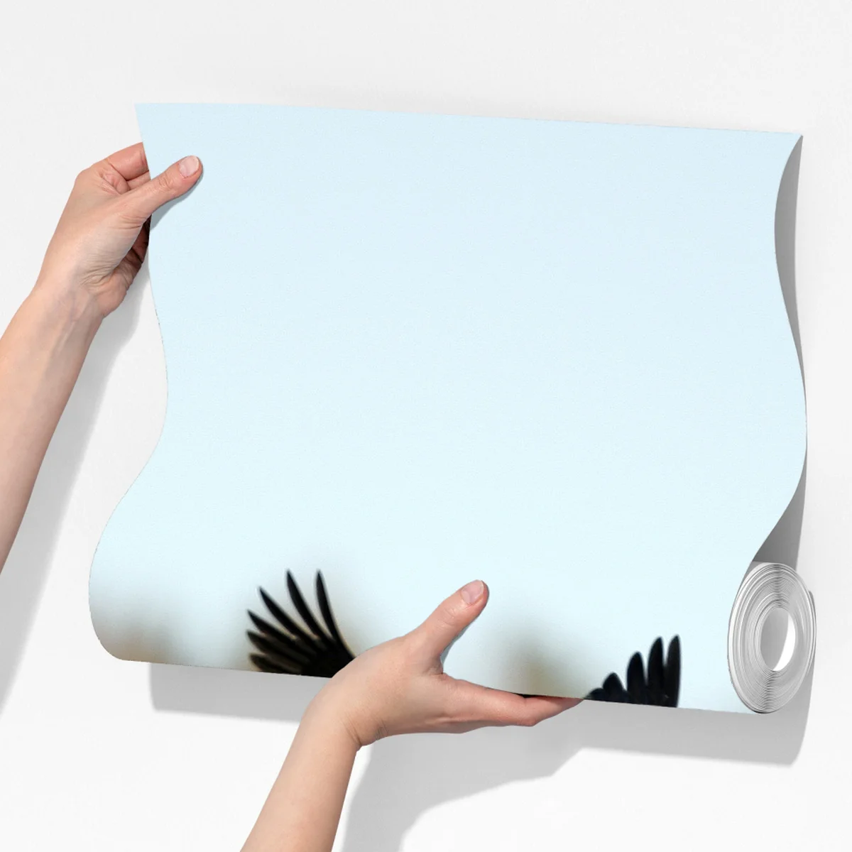 Fototapeta gęsi w locie nad jesiennym mokradłem Fototapeta gęsi w locie nad jesiennym mokradłem