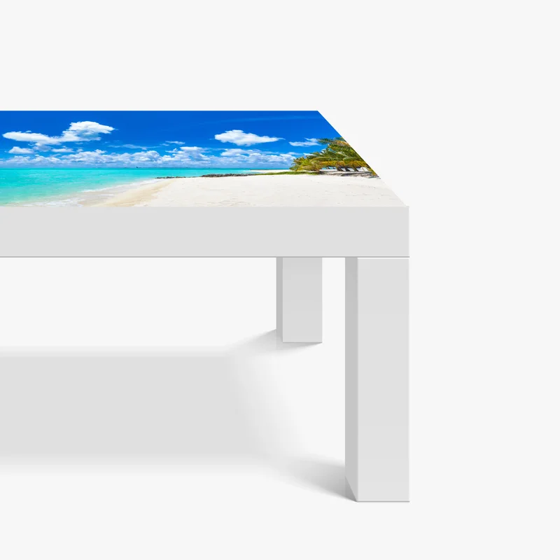Tischaufkleber und Schreibtischaufkleber Malediven türkisstrand panorama Tischaufkleber und Schreibtischaufkleber Malediven türkisstrand panorama