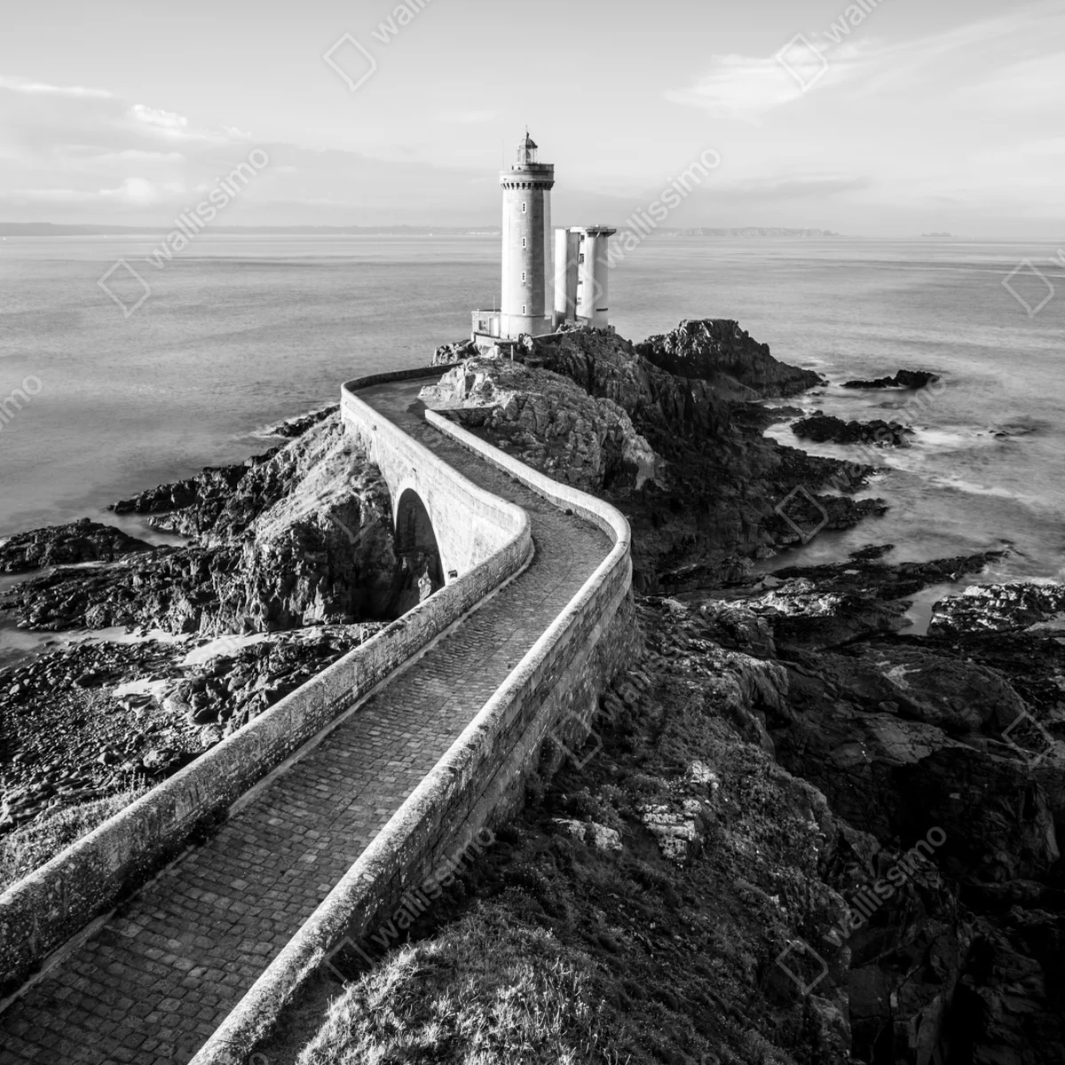 Fototapete leuchtturm auf felsiger küste Fototapete leuchtturm auf felsiger küste