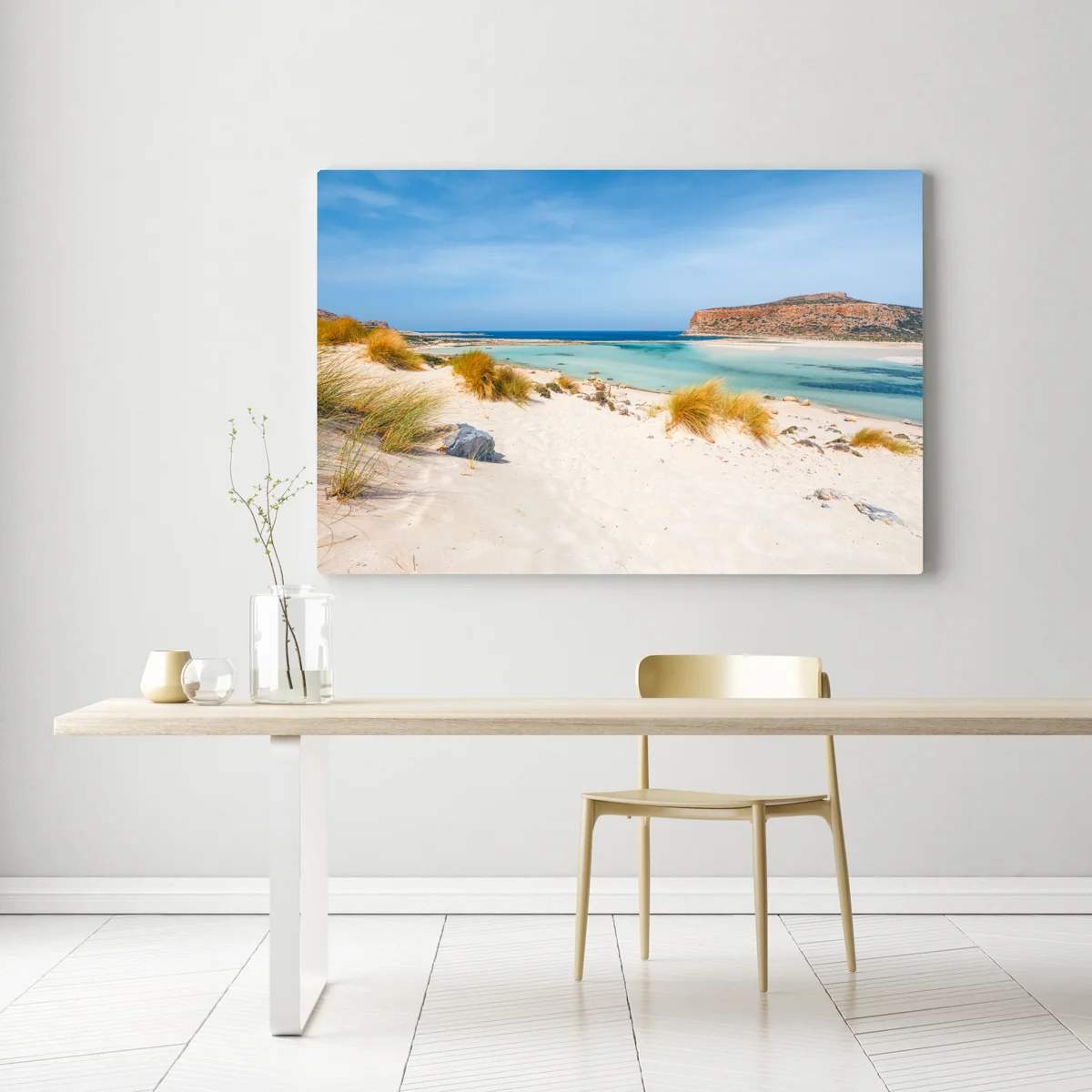 Leinwandbild lagune Balos, Kreta: türkisser traum Leinwandbild lagune Balos, Kreta: türkisser traum