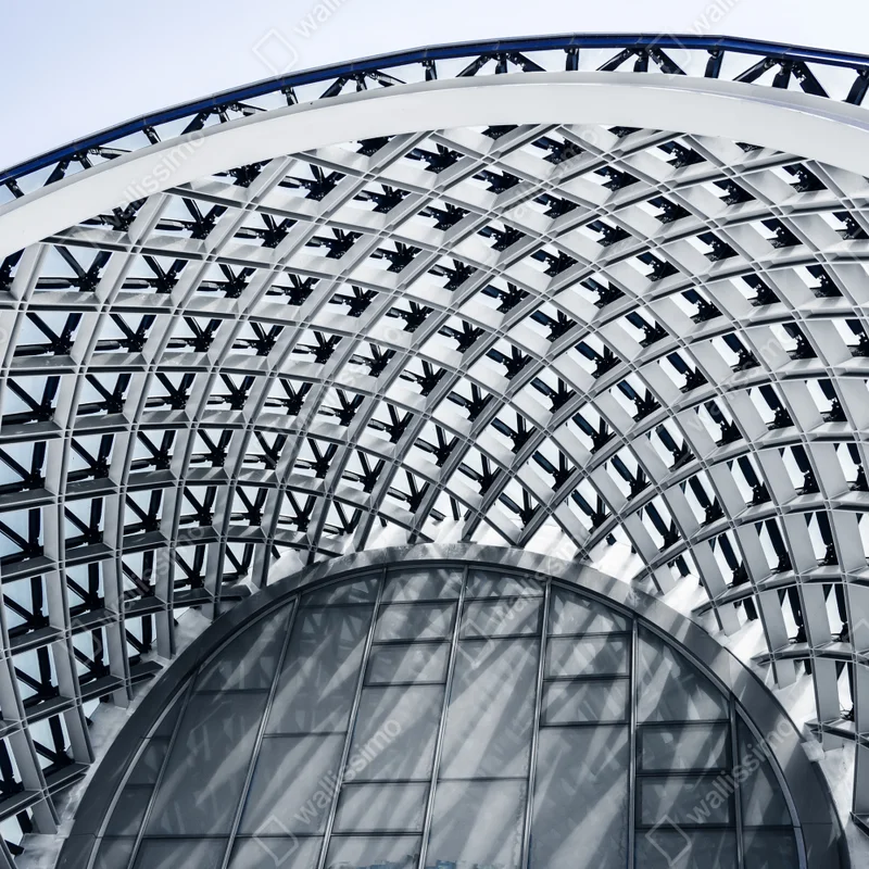 Fototapete geometrischer bogen moderner architektur Fototapete geometrischer bogen moderner architektur