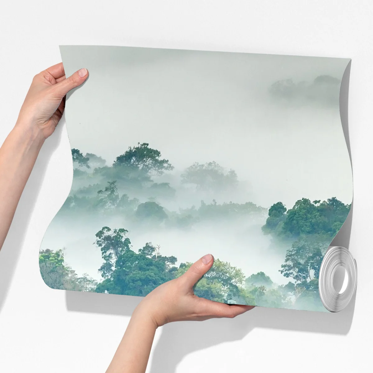 Fototapeta poranna mgła nad lasem Kaeng Krachan Fototapeta poranna mgła nad lasem Kaeng Krachan