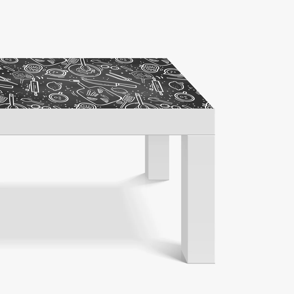 Tischaufkleber und Schreibtischaufkleber küchen tafel-doodle-muster Tischaufkleber und Schreibtischaufkleber küchen tafel-doodle-muster