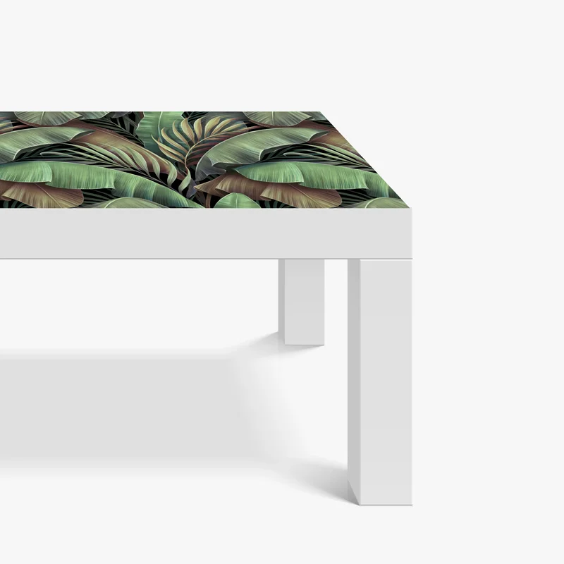 Tischaufkleber und Schreibtischaufkleber tropisches blättermuster Tischaufkleber und Schreibtischaufkleber tropisches blättermuster