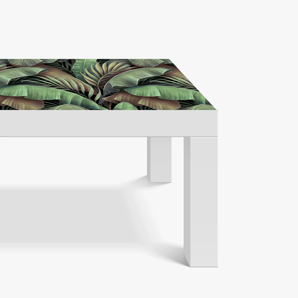 Tischaufkleber und Schreibtischaufkleber tropisches blättermuster Tischaufkleber und Schreibtischaufkleber tropisches blättermuster