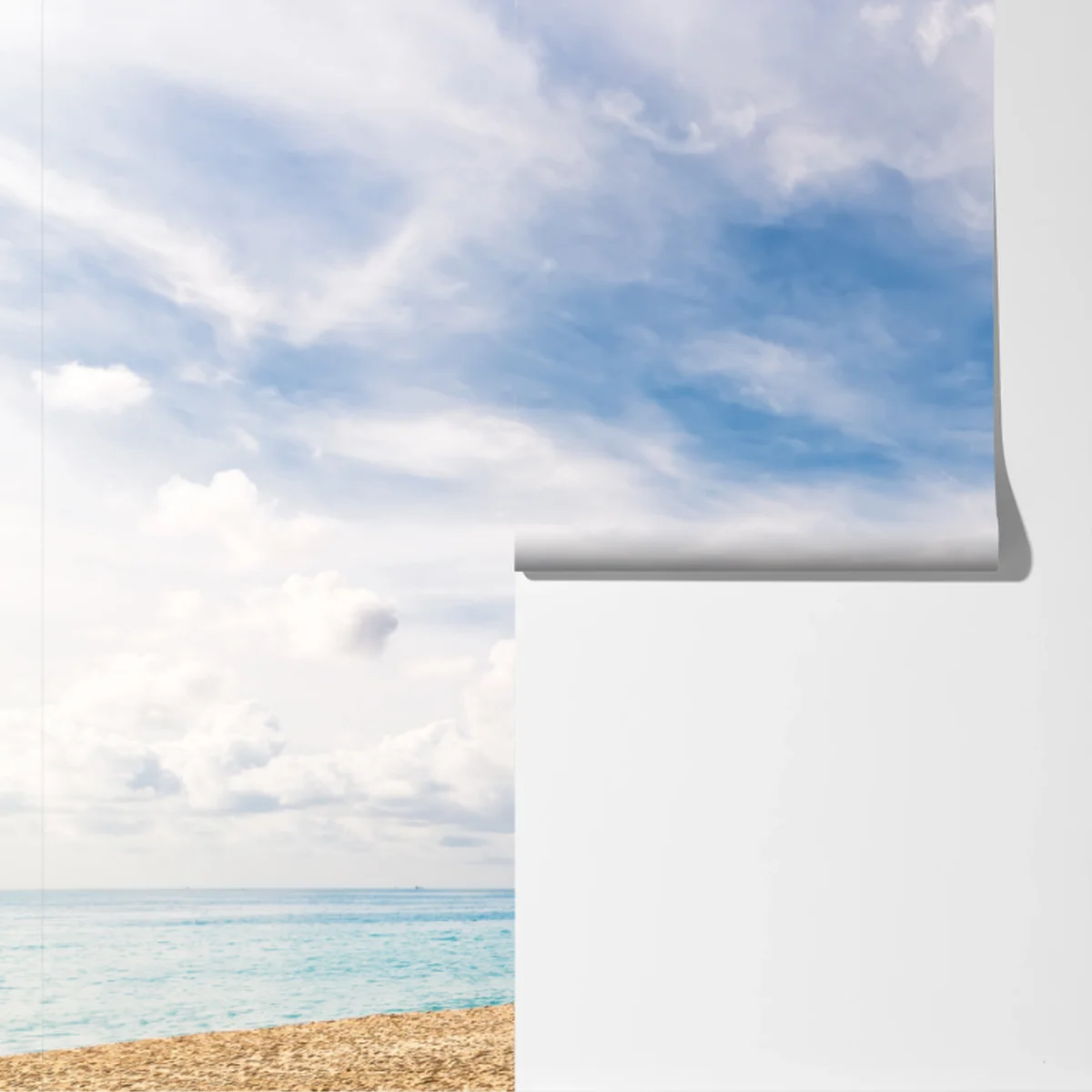 Fototapete tropischer strand in Phuket mit palme Fototapete tropischer strand in Phuket mit palme