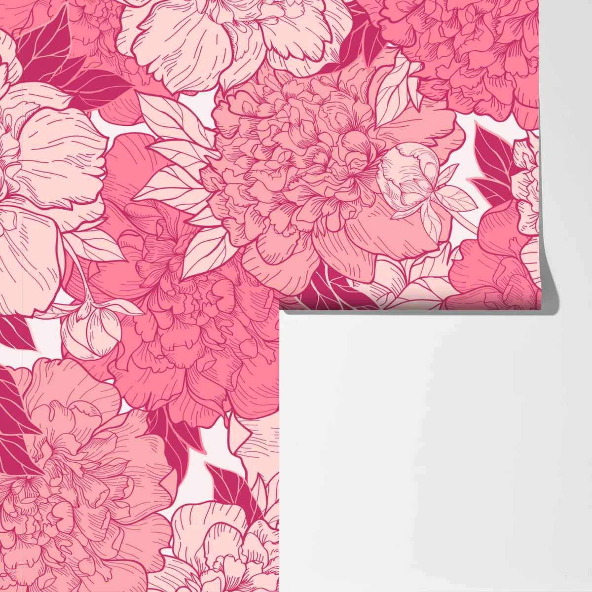 Fototapete rosa pfingstrosenmuster Fototapete rosa pfingstrosenmuster