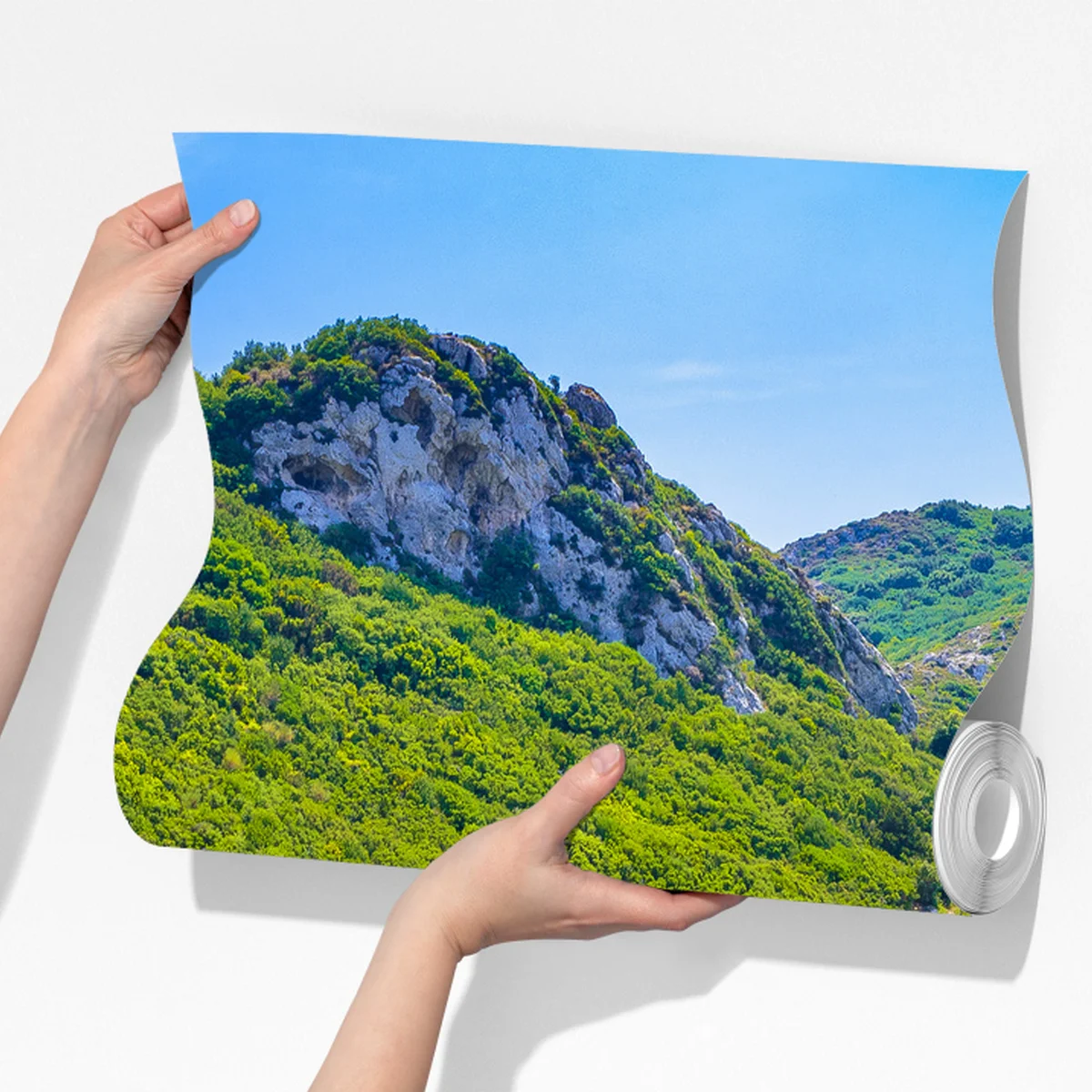 Fototapeta Porto Timoni panoramiczna plaża, Korfu Fototapeta Porto Timoni panoramiczna plaża, Korfu