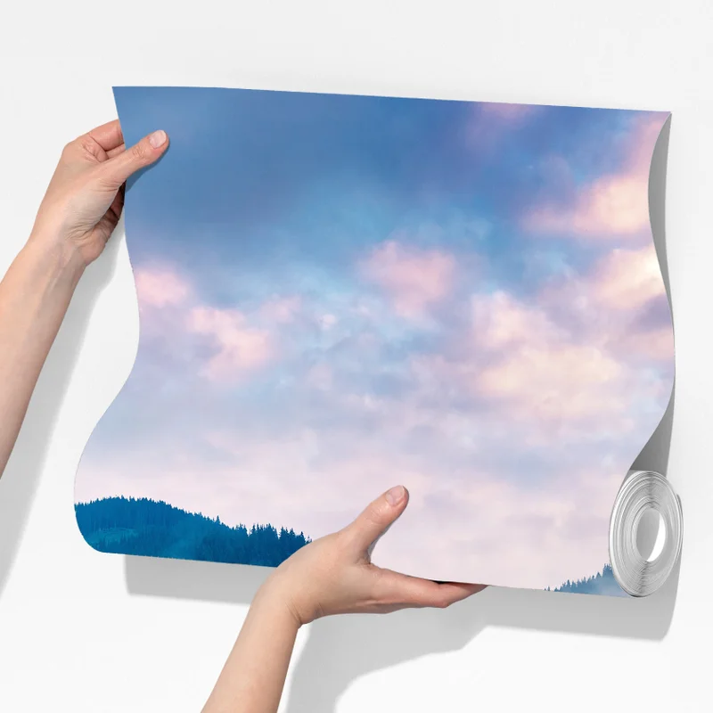 Fototapete nebliger sonnenaufgang über Lacu Rosu Fototapete nebliger sonnenaufgang über Lacu Rosu