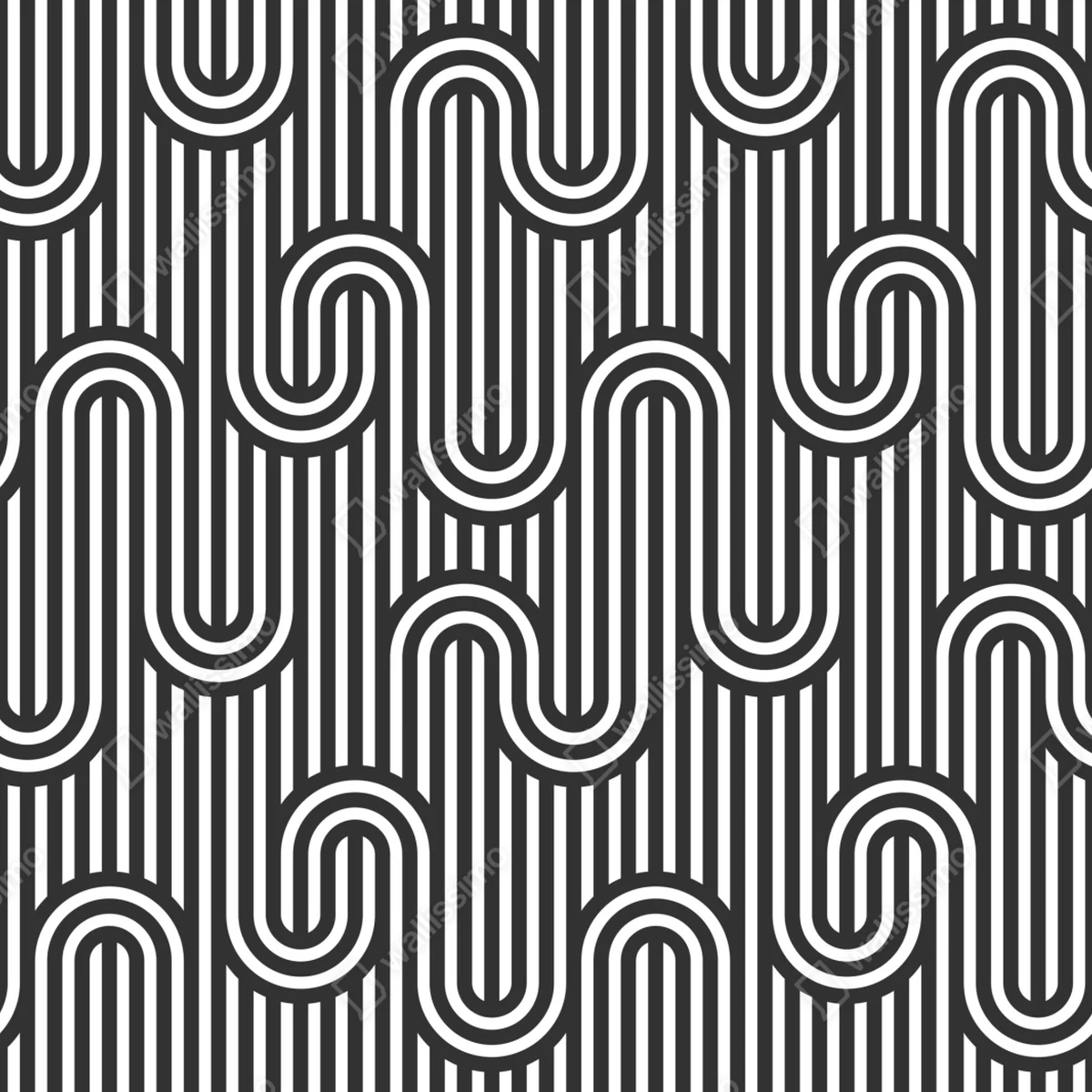 Leinwandbild schwarz-weiß geometrisches optisches muster Leinwandbild schwarz-weiß geometrisches optisches muster