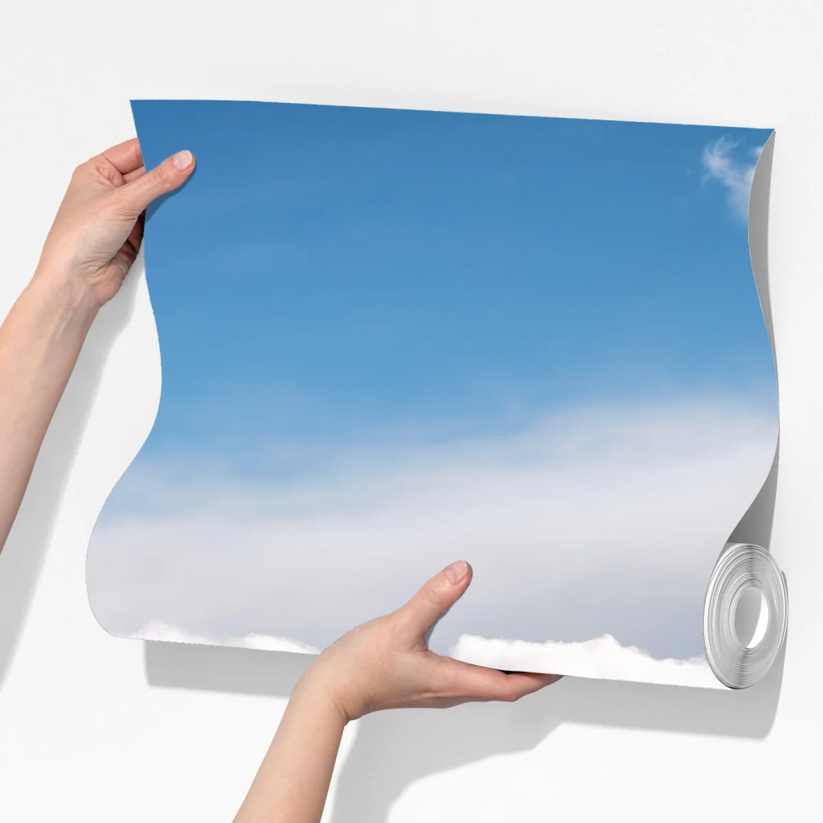 Fototapete straße zur schneebedeckten bergwelt, Neuseeland Fototapete straße zur schneebedeckten bergwelt, Neuseeland