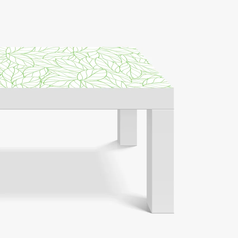 Tischaufkleber und Schreibtischaufkleber grünes blattmuster Tischaufkleber und Schreibtischaufkleber grünes blattmuster