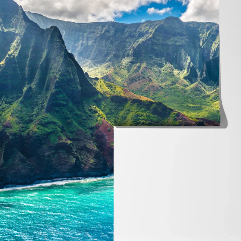 Fototapete majestätische küstenlandschaft Hawaii Fototapete majestätische küstenlandschaft Hawaii