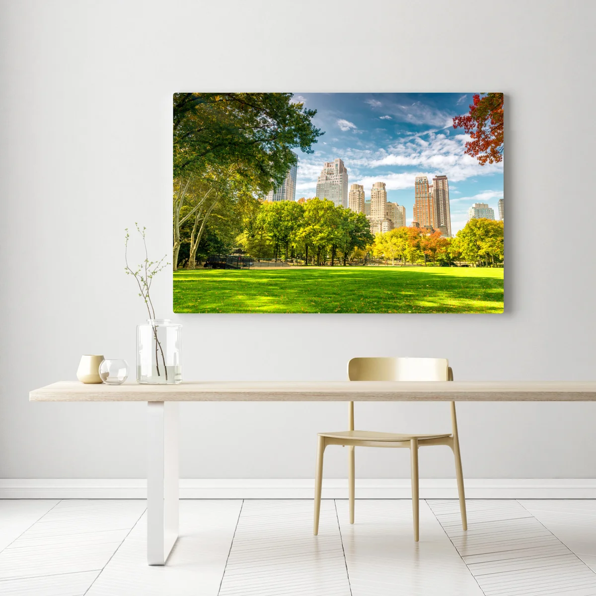 Leinwandbild Central Park herbst panorama Leinwandbild Central Park herbst panorama