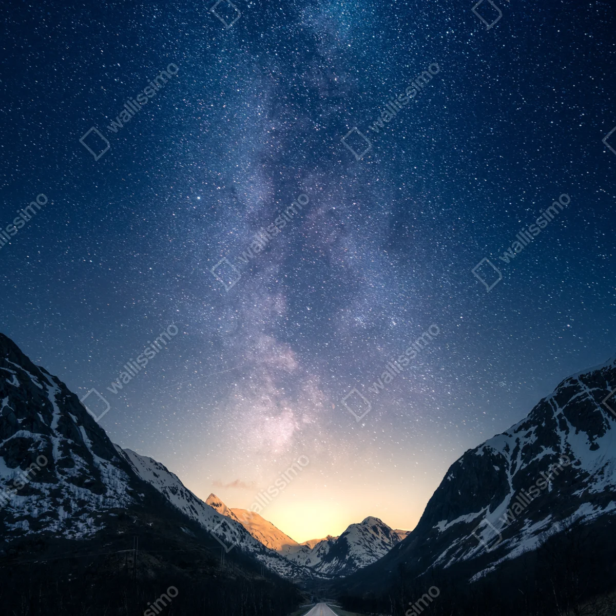 Poster weg zur milchstraße Poster weg zur milchstraße