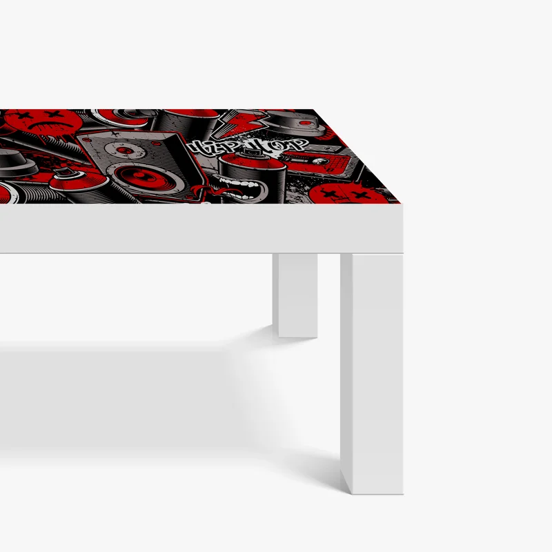 Tischaufkleber und Schreibtischaufkleber urbanes graffiti hip hop collage