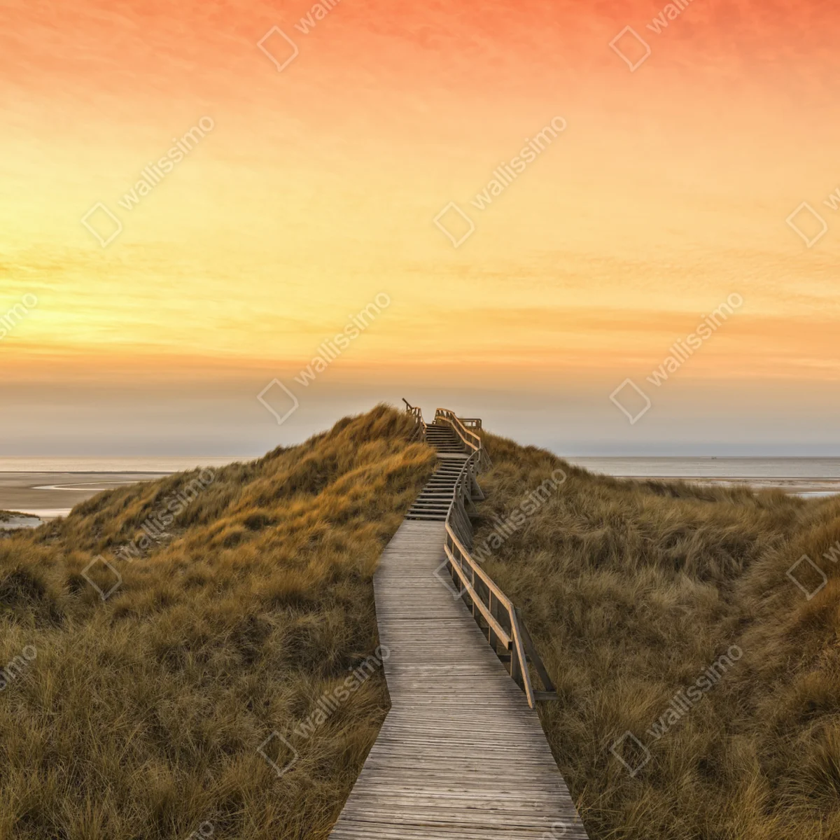 Tischaufkleber und Schreibtischaufkleber sonnenuntergang am strand von Amrum Tischaufkleber und Schreibtischaufkleber sonnenuntergang am strand von Amrum
