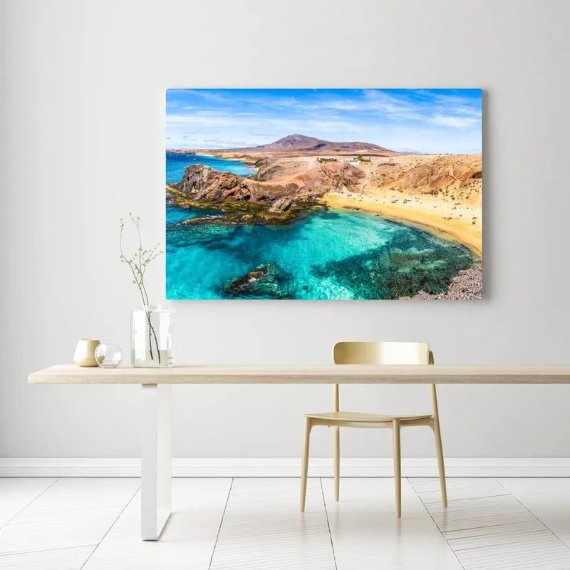 Leinwandbild türkisbucht bei Papagayo Leinwandbild türkisbucht bei Papagayo