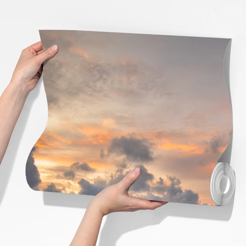 Fototapete sonnenuntergang über den dünen Fototapete sonnenuntergang über den dünen