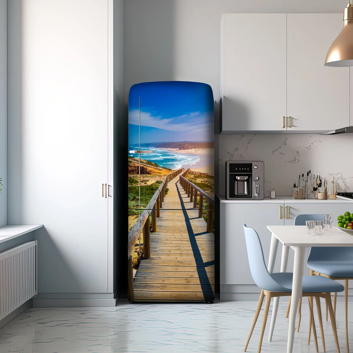 Kühlschrankaufkleber steg zur Praia da Bordeira Kühlschrankaufkleber steg zur Praia da Bordeira