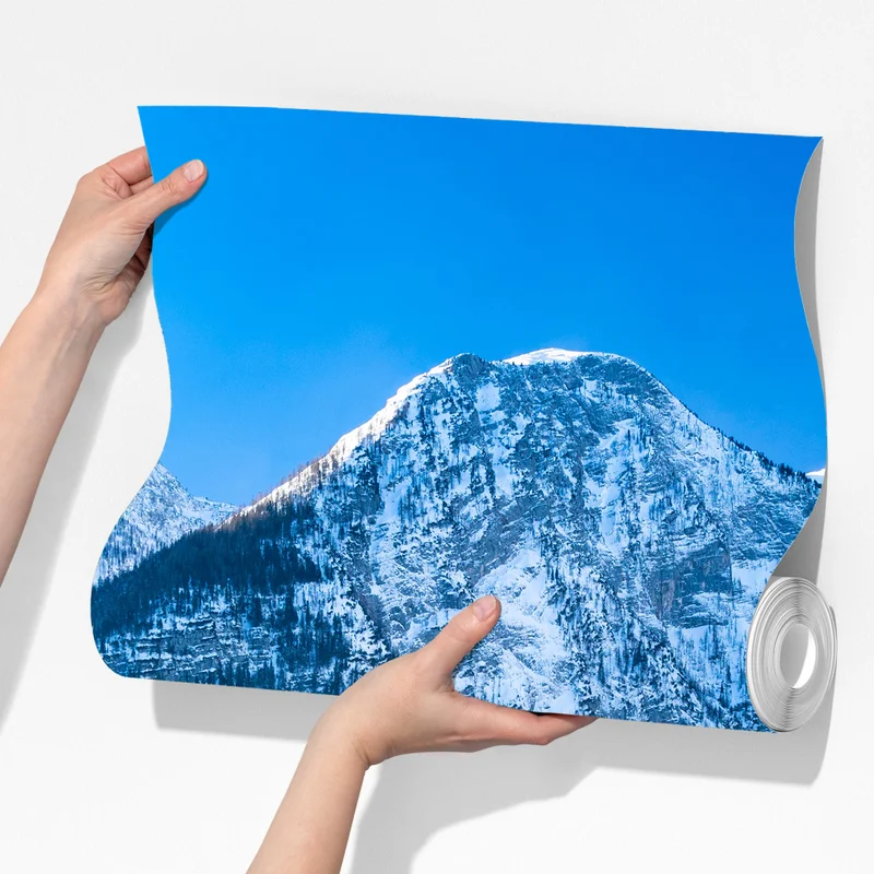 Fototapeta zimowy spokój w Hallstatt — alpejska wioska nad jeziorem Fototapeta zimowy spokój w Hallstatt — alpejska wioska nad jeziorem