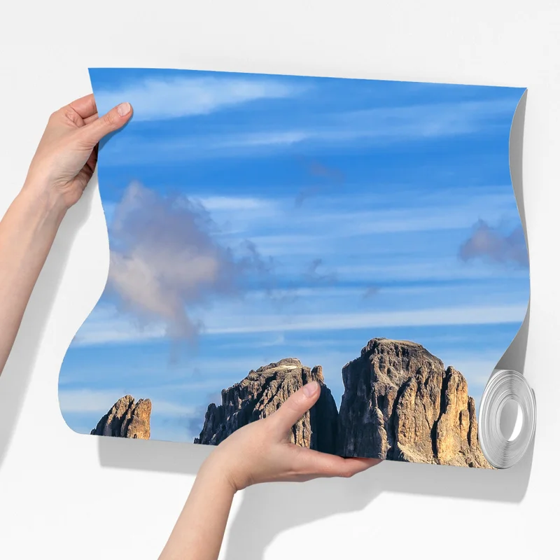 Fototapete majestätische bergpanorama mit grünen hügeln Fototapete majestätische bergpanorama mit grünen hügeln