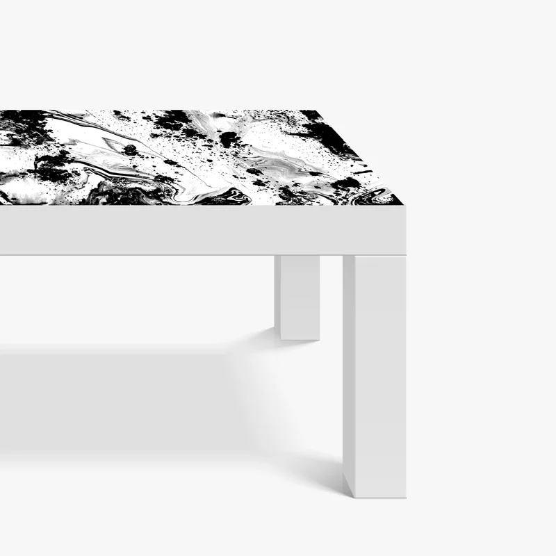 Tischaufkleber und Schreibtischaufkleber monochromes marmormuster abstrakt Tischaufkleber und Schreibtischaufkleber monochromes marmormuster abstrakt